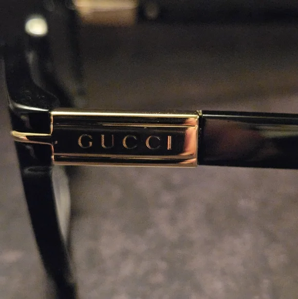 GUCCI GG1776O Eyeglasses In Black 54-18-150 EUC - Picture 8 of 12